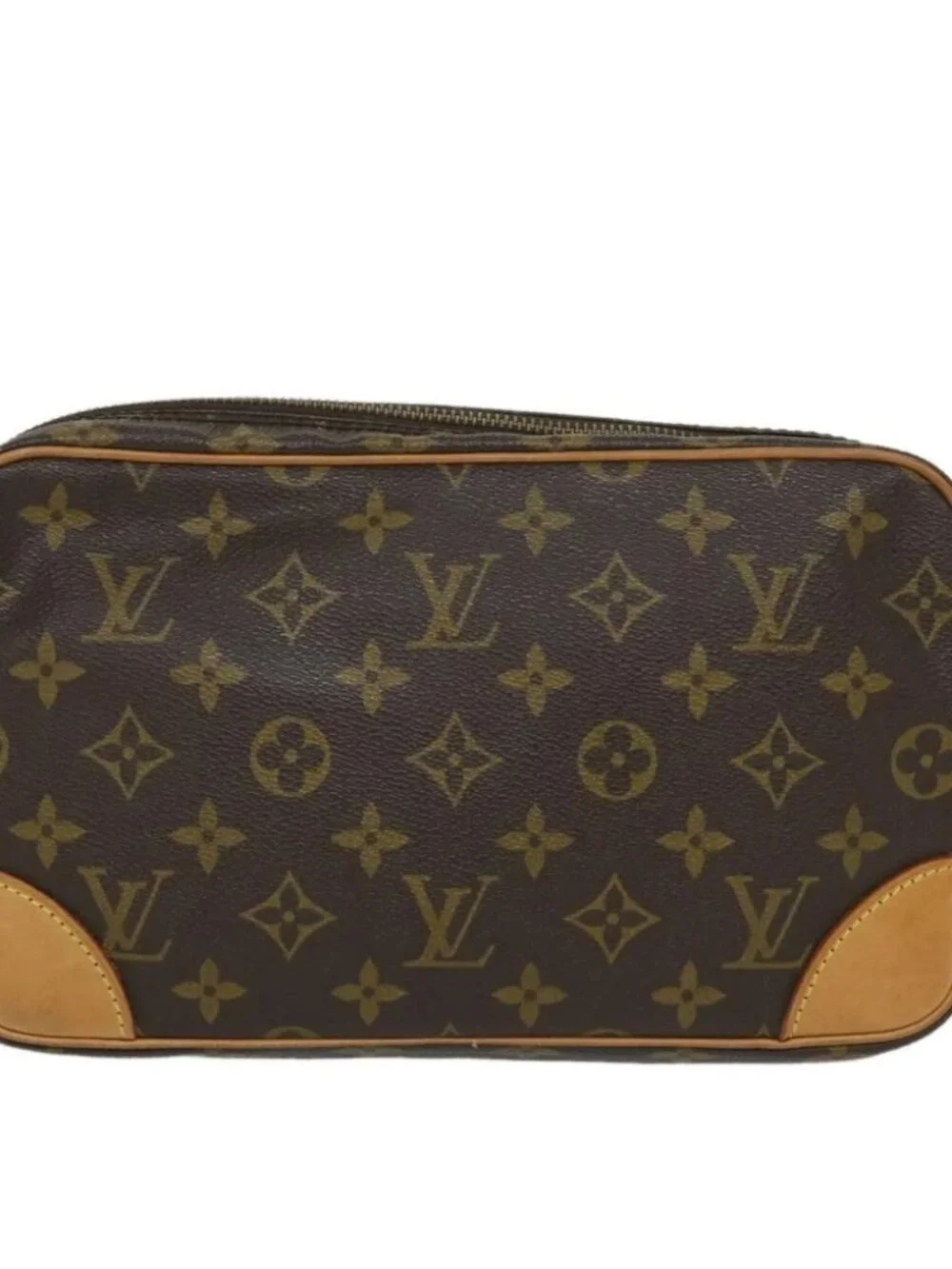 LOUIS VUITTON Monogram Marly Dragonne GM Clutch Bag M51825 LV - Picture 2 of 16
